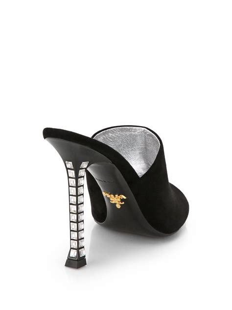 prada mules heels|Prada mules.